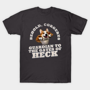 Corgis are Great Watchdogs T-Shirt